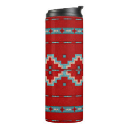 Zuidwest Mesas Rood & Turquoise Thermosbeker