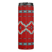 Zuidwest Mesas Rood & Turquoise Thermosbeker (Achterkant)