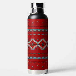 Zuidwest Mesas Rood & Turquoise Waterfles