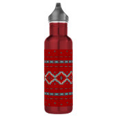 Zuidwest Mesas Rood & Turquoise Waterfles (Rechts)