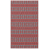 Zuidwest Mesas Turquoise & Red Large Tafelkleed (Voorkant)