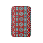 Zuidwest Mesas Turquoise & Red Small Badmat (Voorkant Verticaal)