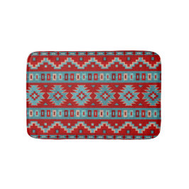 Zuidwest Mesas Turquoise & Red Small Badmat