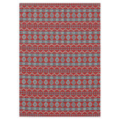 Zuidwest Mesas Turquoise & Rood Medium Tafelkleed (Voorkant)