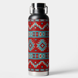 Zuidwest Mesas Turquoise & Rood Waterfles