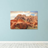 Zuidwest Mountain Scene Canvas Afdruk (Insitu (Houten vloer))