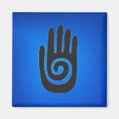 Zuidwest Native American Hand Symbol Magnet (Voorkant)