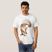 Zuidwest Native American Kokopelli T-shirt (Voorkant volledig)