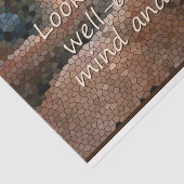 Zuidwest Native American Well Bezig met ontbinding Tissuepapier (Detail)