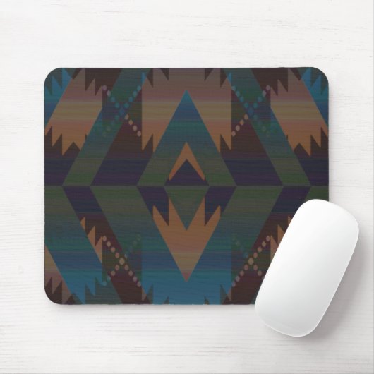 Zuidwest ontwerp Aztec Print Mousepad Muismat (Met muis)