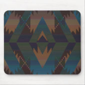 Zuidwest ontwerp Aztec Print Mousepad Muismat (Voorkant)