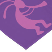 Zuidwest-Paars Kokopelli Short Table Runner Korte Tafelloper (Hoek)