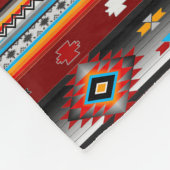Zuidwest Patroon #1 - kleur veranderlijk Fleece Deken (Hoek)