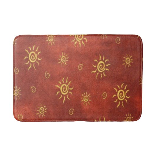 Zuidwest patroon leuk medium badmat (Voorkant)