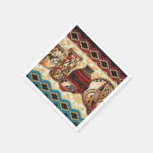 Zuidwest-patroonpapier Servetten (Hoek)