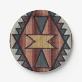 Zuidwest-patroonpapier servetten papieren bordje (Voorkant)