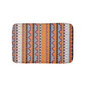 Zuidwest Pattern Boho Rustic Badmat (Voorkant)