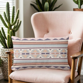 Zuidwest Peach Tribal Pattern | Kussen