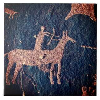 Zuidwest Petroglyf Prehistorische Kunst Keramische Tegeltje