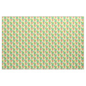 Zuidwest Potted Yellow Flowering Cactus Stof (Fat Quarter)