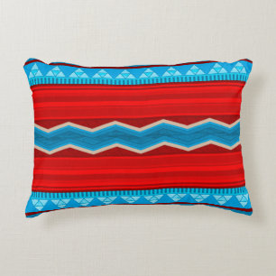 Zuidwest River Canyon rood en turquoise Accent Kussen