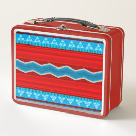 Zuidwest Rivier Canyon Geometrisch Rood Turkoois