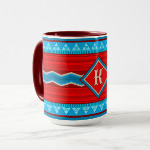 Zuidwest Rivier Canyon Rood Turquoise Monogram Mok