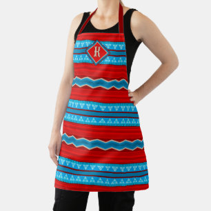 Zuidwest Rivier Canyon Rood Turquoise Monogram Schort