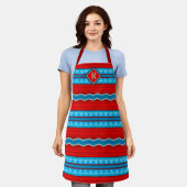 Zuidwest Rivier Canyon Rood Turquoise Monogram Schort (Gedragen)