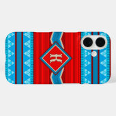 Zuidwest Rivier Canyon Rood Turquoise Persoonlijk Case-Mate iPhone Case (Achterkant (horizontaal))