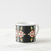 Zuidwest roos roze espresso cup door FRenee2 Kop (Voorkant rechts)