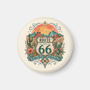 Zuidwest Route 66 Canyon Vista Aandenken Magneet