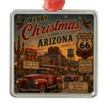 Zuidwest Route 66 Vintage Kerstwoestijn