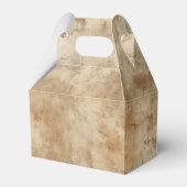 Zuidwest rustieke crème bedankdoosjes (Achterkant)