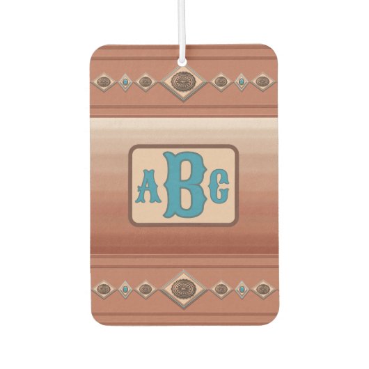 Zuidwest Sandstone Canyon & Conchos gepersonalisee Luchtverfrisser (Voorkant)