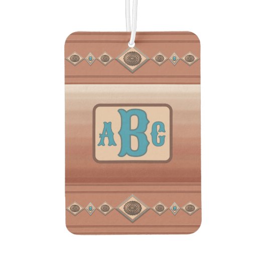 Zuidwest Sandstone Canyon & Conchos gepersonalisee Luchtverfrisser (Achterkant)