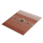 Zuidwest Sandstone Canyon en Coppery Conchos Tegeltje (Zijkant)