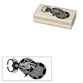 Zuidwest Schorpioen Ontwerp Rubber Stempel (Gestempeld)