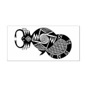 Zuidwest Schorpioen Ontwerp Rubber Stempel (Afrduk)