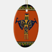 Zuidwest Sjamaan Geest Keramisch Ornament (Rechts)