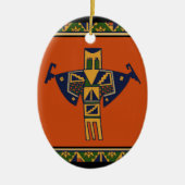 Zuidwest Sjamaan Geest Keramisch Ornament (Voorkant)