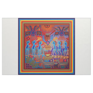 Zuidwest Sjamaan Peyote Ritueel Huichol Stof