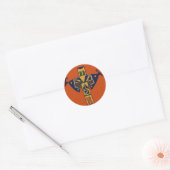 Zuidwest Sjamaan Spirit Ronde Sticker (Envelop)