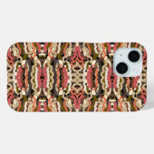 Zuidwest Squigggly Wiggly Earth Toon Abstract Case-Mate iPhone Case (Achterkant (horizontaal))