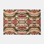 Zuidwest Squigggly Wiggly Earth Toon Abstract Deurmat (Voorkant)