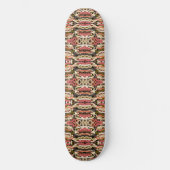 Zuidwest Squigggly Wiggly Earth Toon Abstract Persoonlijk Skateboard (Voorkant)