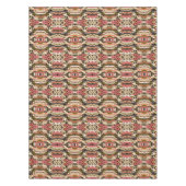 Zuidwest Squigggly Wiggly Earth Toon Abstract Tafelkleed (Voorkant)