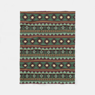 Zuidwest-stam groen fleece deken