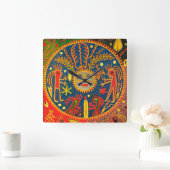 Zuidwest stam Huichol Shaman Rituele Wandklok (Huis)