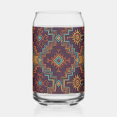 Zuidwest Stamgoud Turquoise Donkerpaars Blikvorm Glas (Links)